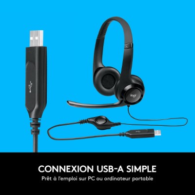 Logitech USB Headset H390-5